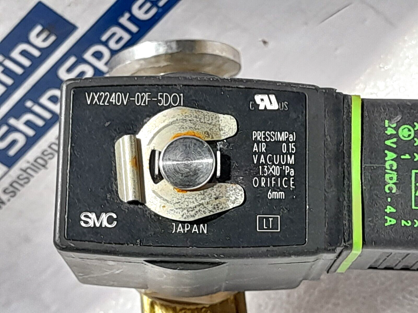 SMC VX2240V-02F-5D01 Solenoid Valve Murr Elektronik 24V AC/DC 4A