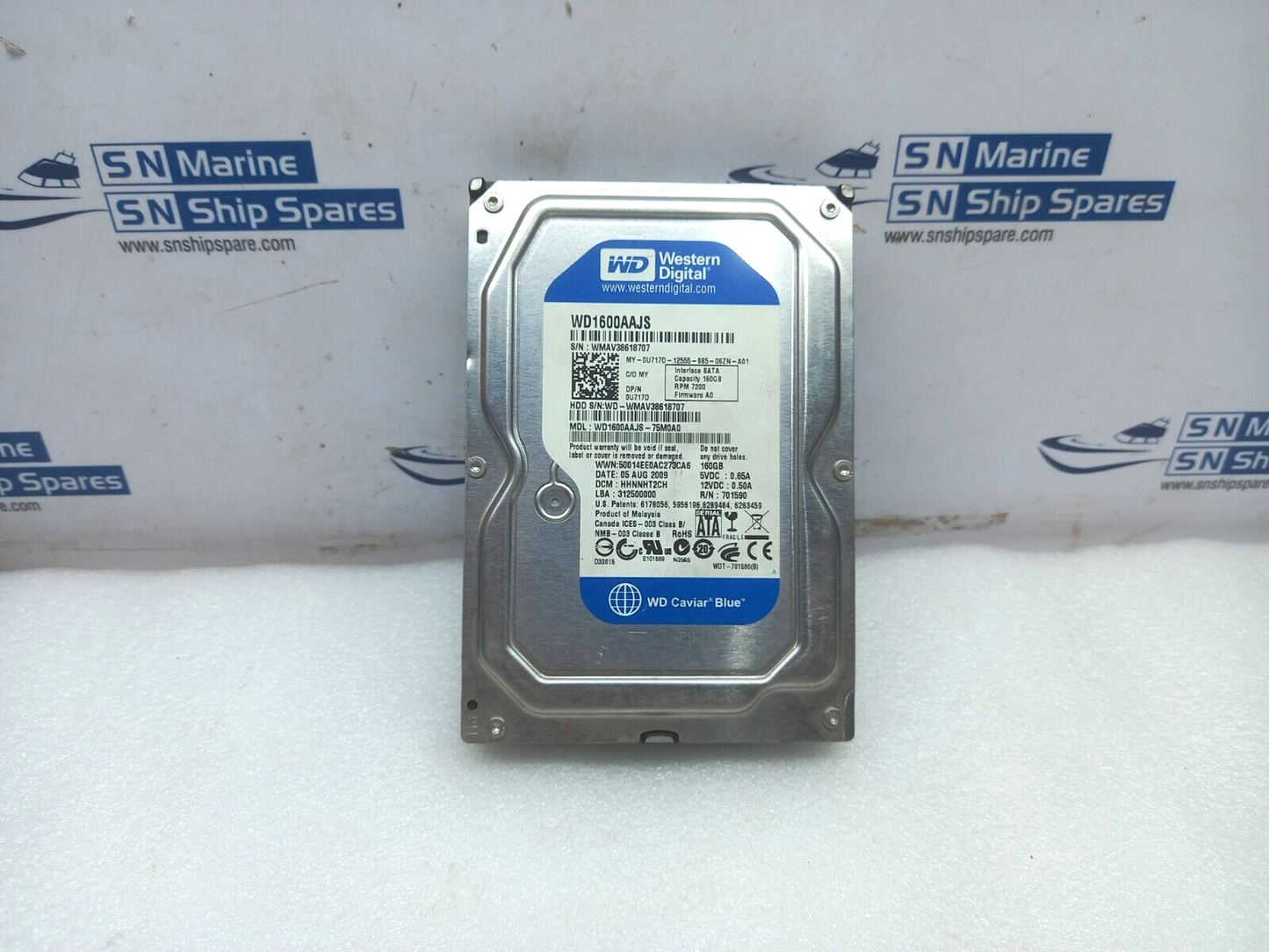 Western Digital WD1600AAJS Sata Hard Drive