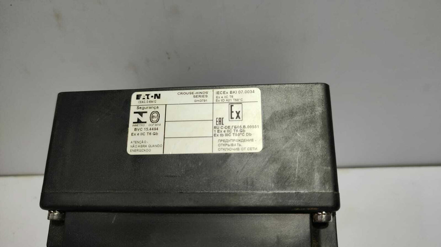 Eaton CEAG GHG7910201R0003 Exd Junction Box