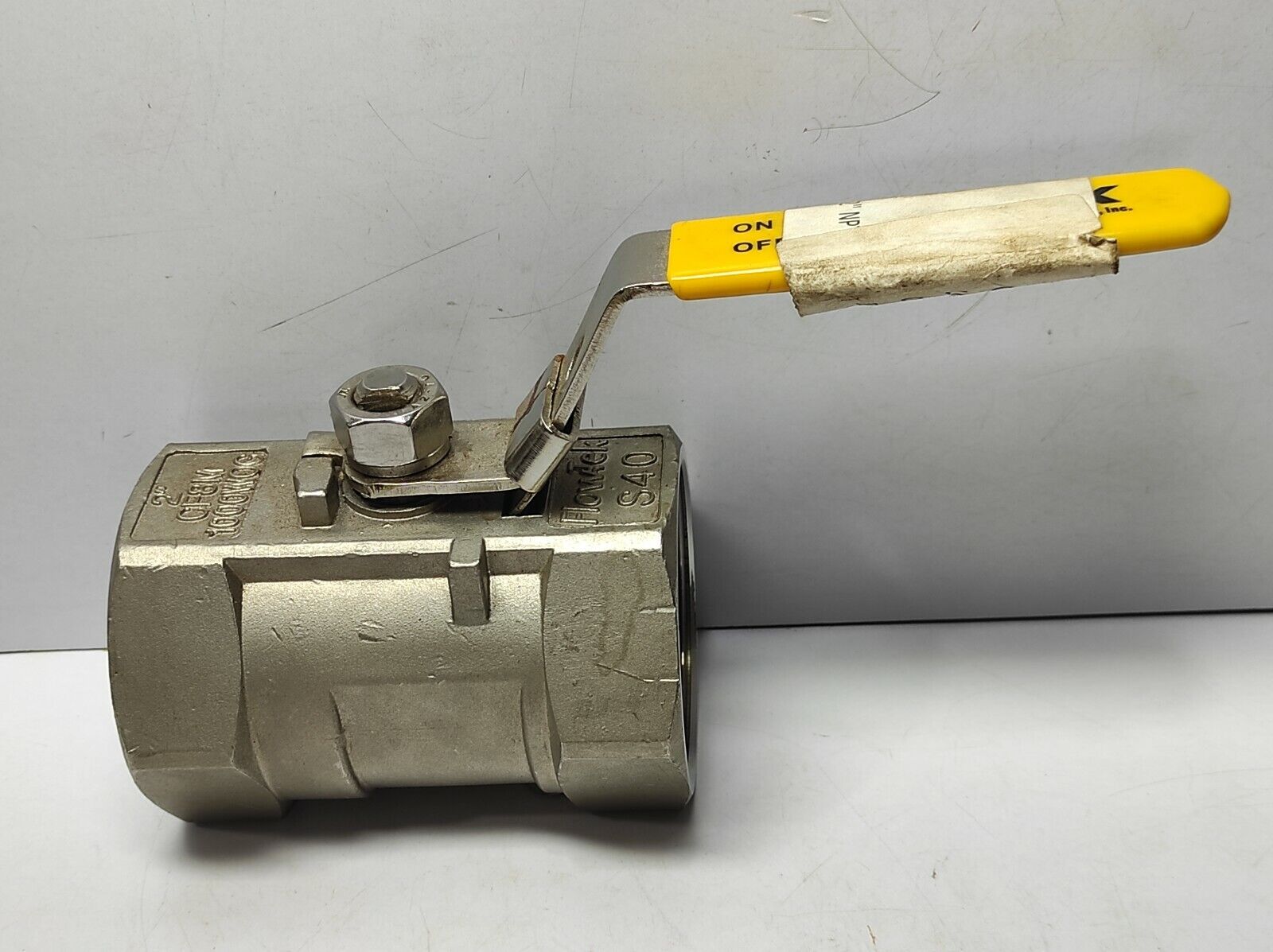 Flow Tek S40 Ball Valve 2” CF8M 1000WOG Valve 2”NPT Ball(Stainless Ste