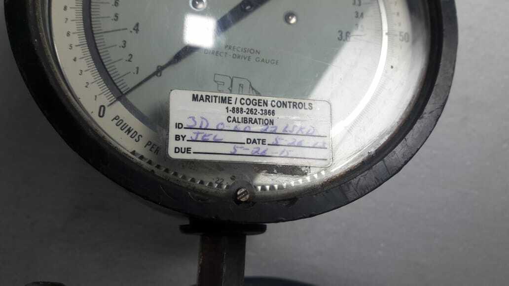 3D Instruments 0-150 PSI With Gauge Precision Direct Drive Gauge 25544-22