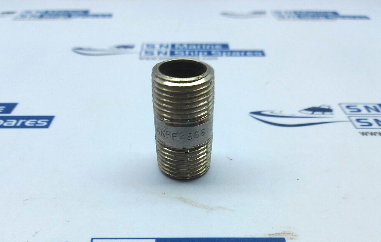 0325403 Merit Brass 316/L-40 1/2 x 1-1/2 SS NIP ASTM A733 25PCs In Lot