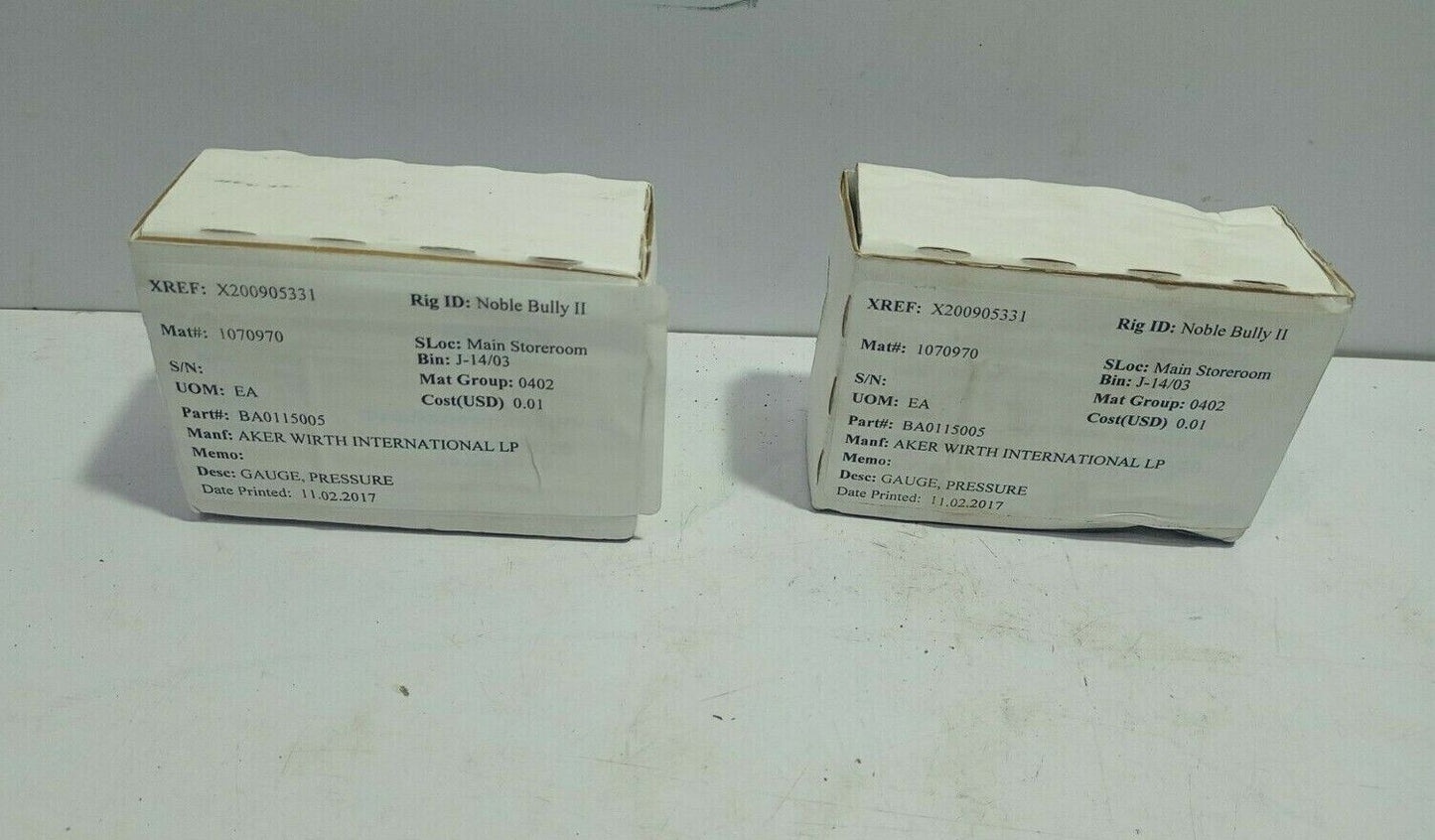 Wika 233.50.63 Pressure Gauge 0-16 Bar 897080WP 316SS