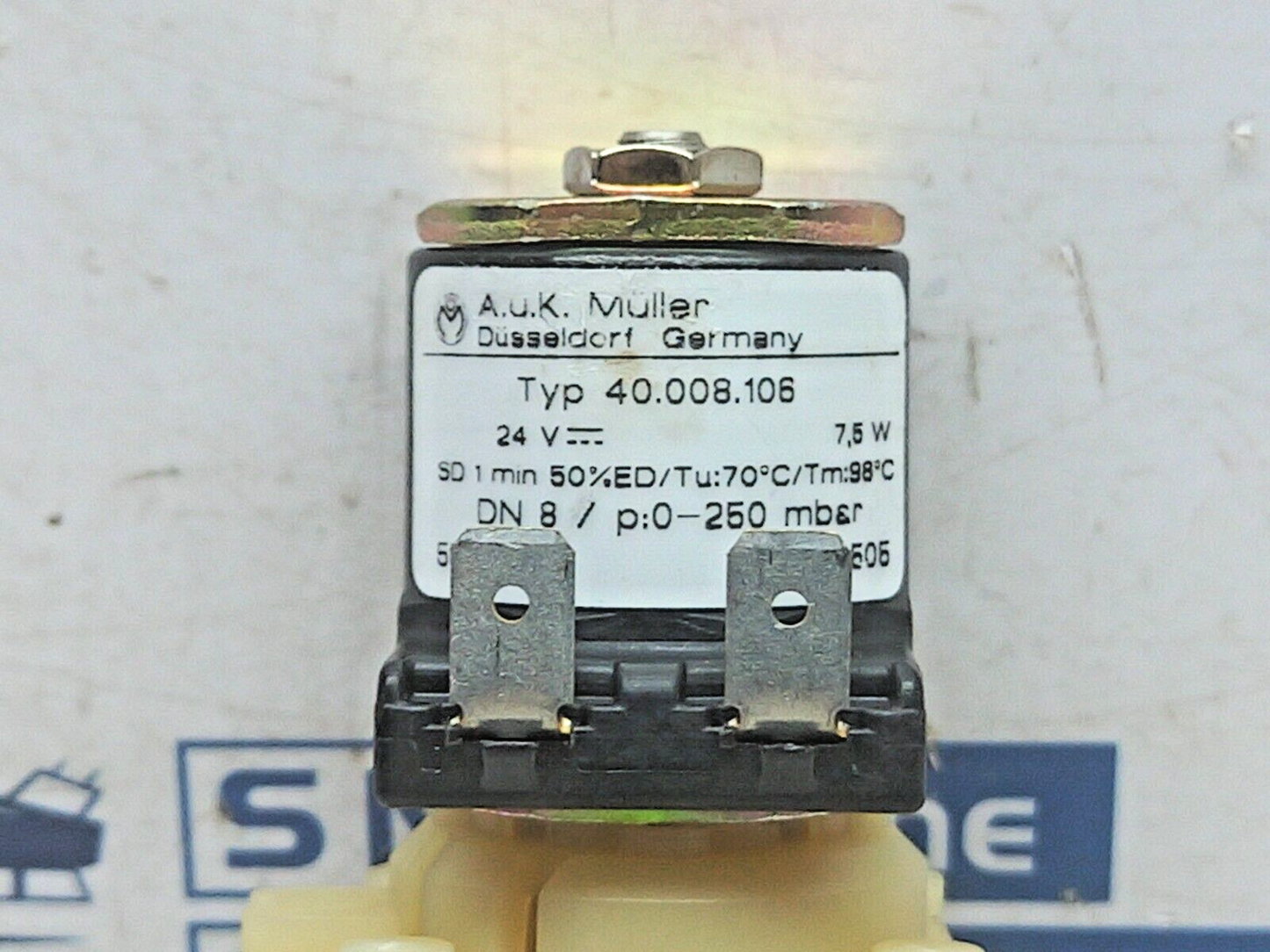 A.U.K Muller 40.008.106 Solenoid Valve 3/2 24V 7,5W 12840