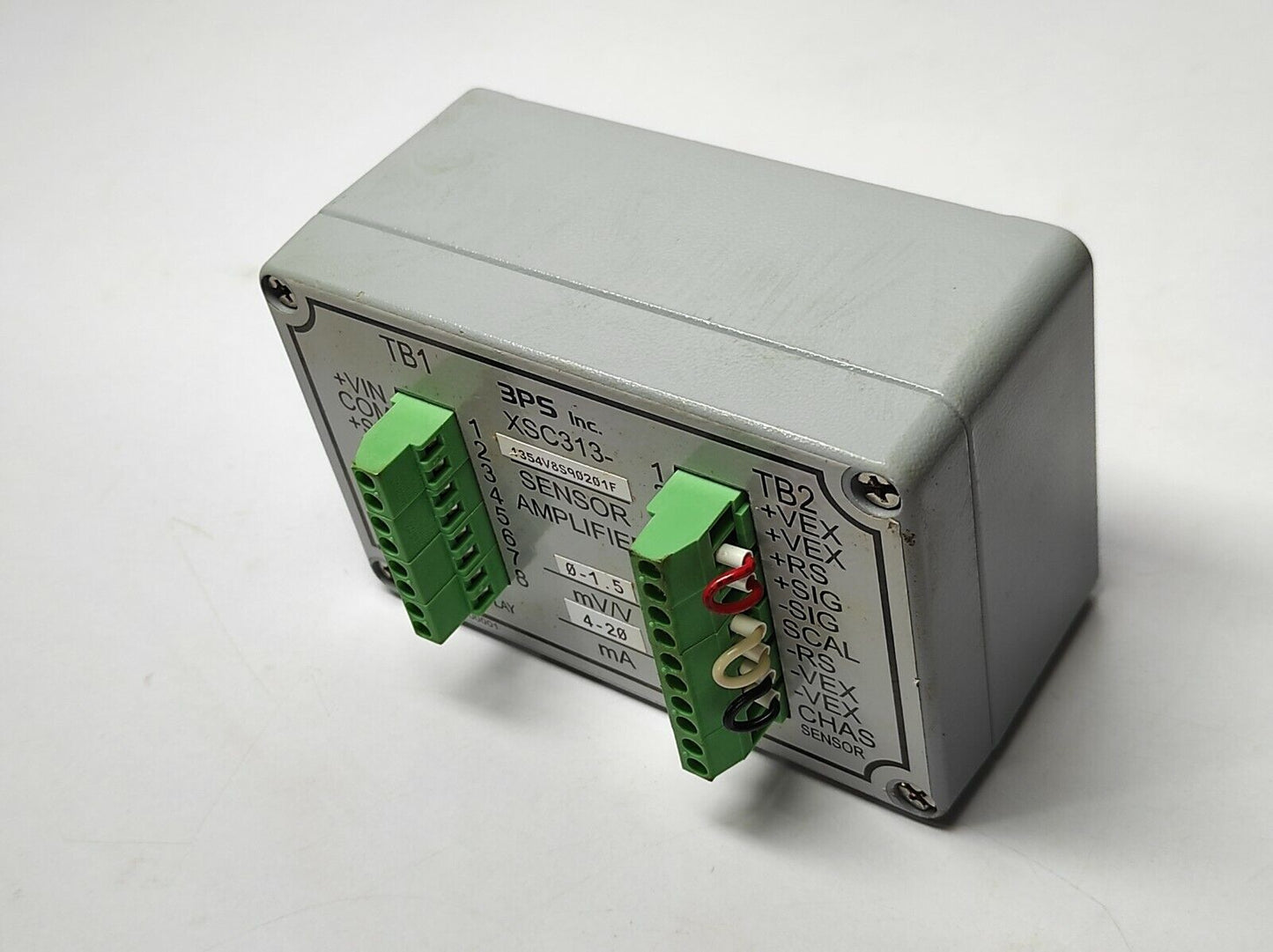 3PS XSC313-1354V8S90201F Sensor Amplifier 0-1.5mV/V 4-20mA