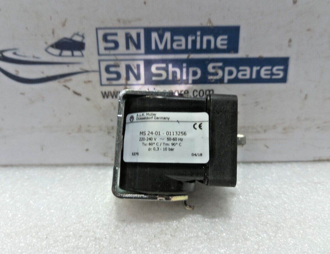 A.u.K. Muller MS 24-01- 0113256 Solenoid Coil 230V, 50/60Hz Meiko