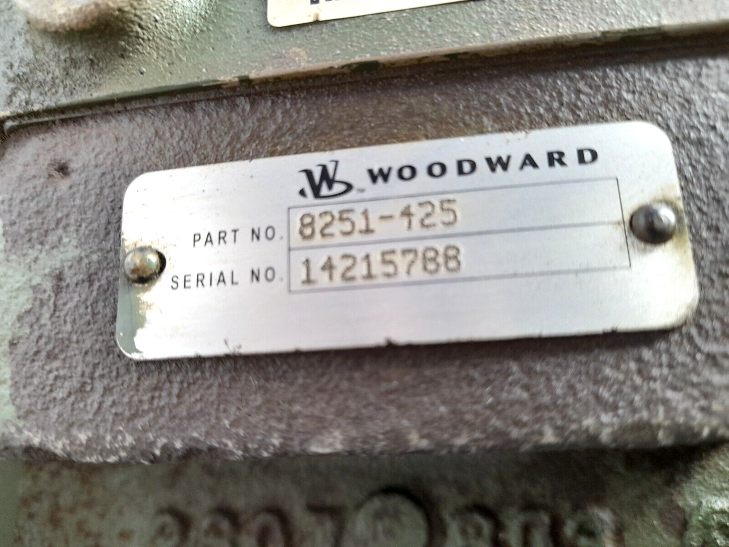 Woodward 8251-425 Governor Actuator Assembly