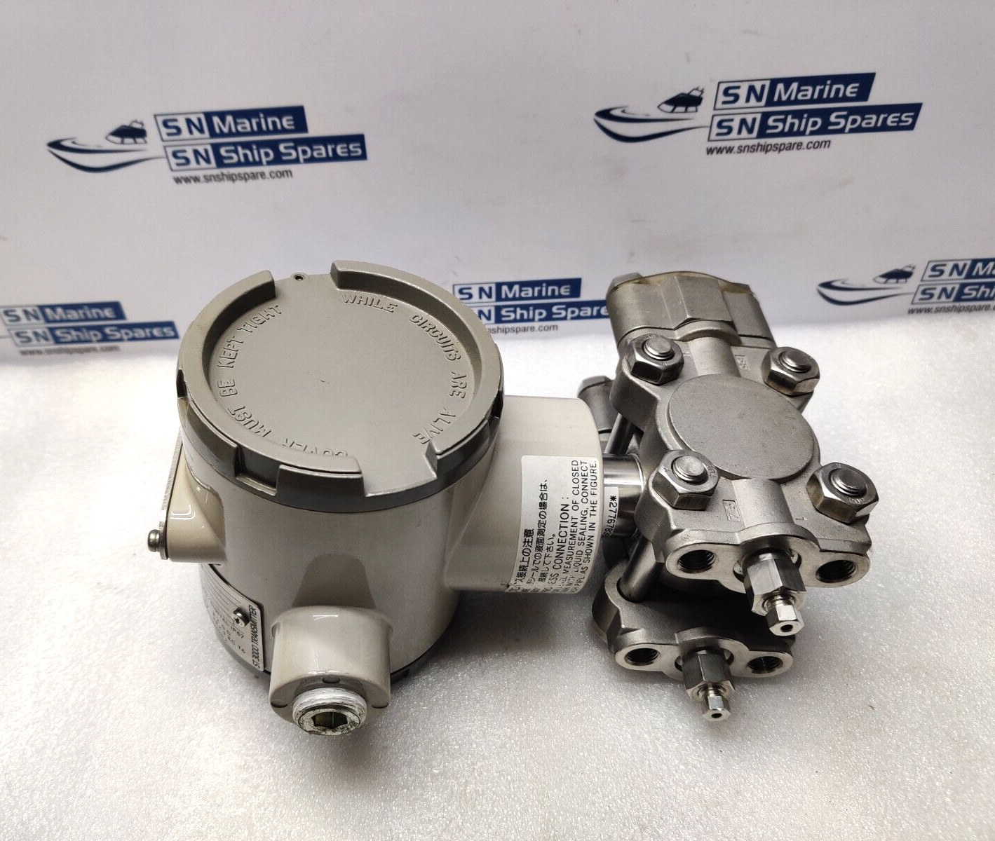 Yamatake STD920-E1H-00000-W6-D7E5 Pressure Transmitter NPT 1/2 IN