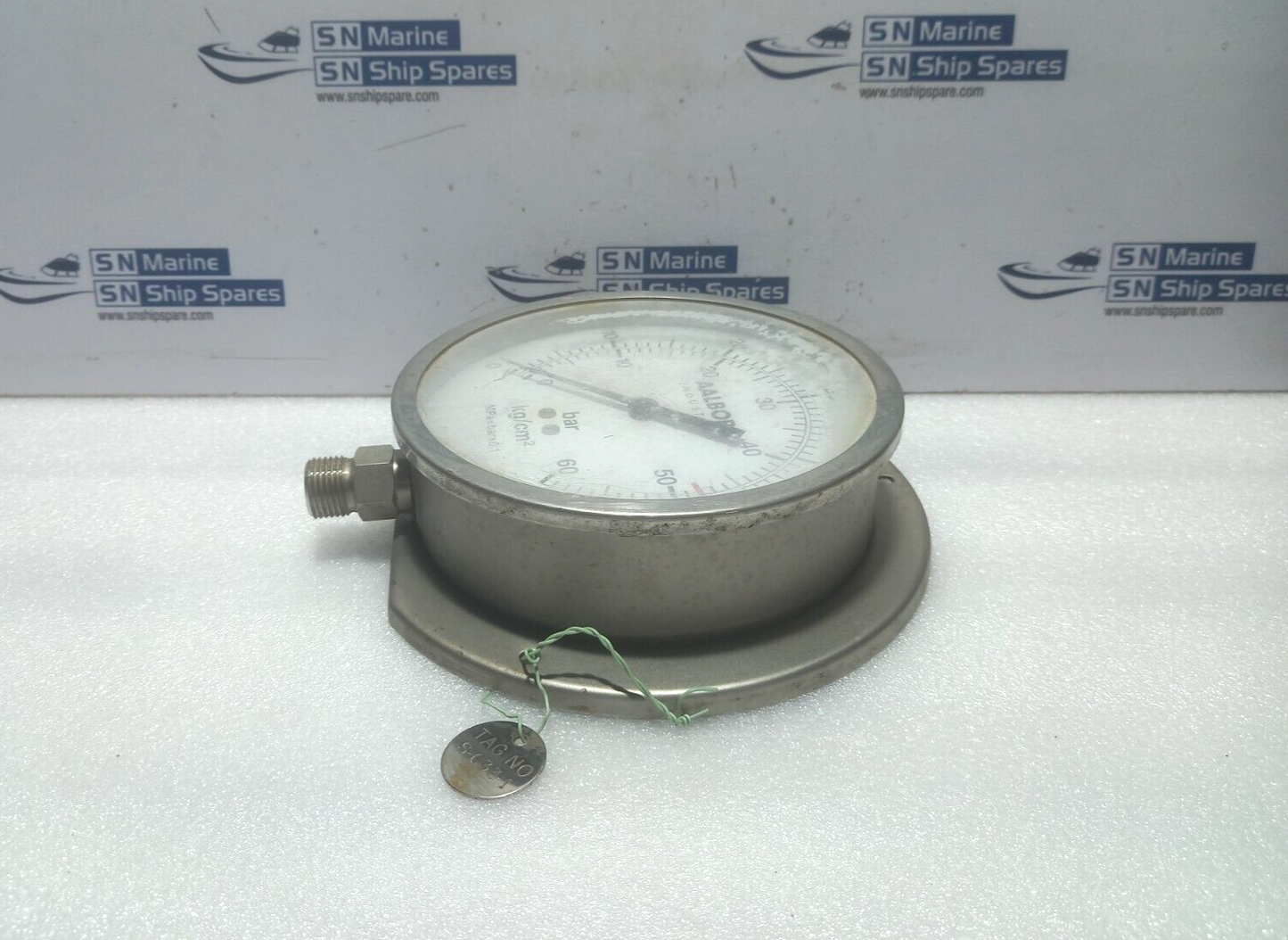 AALBORG Pressure Gauge 0-60Bar 0-60 kg/cm2