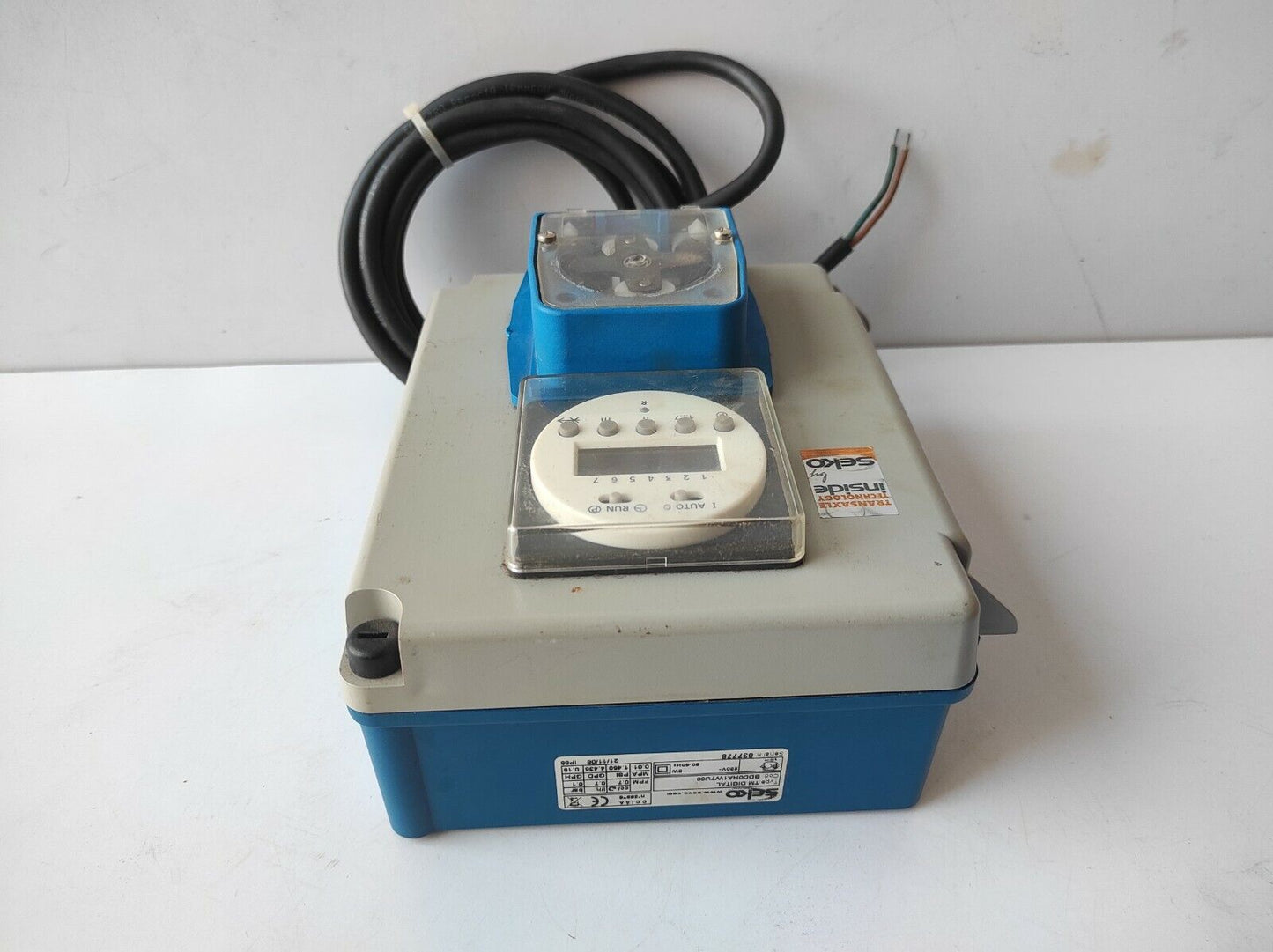 Seko BDD0HA1WTU00 TM Digital Clock Controlled Drain Dosing Unit 230V~ 8W 50-60Hz