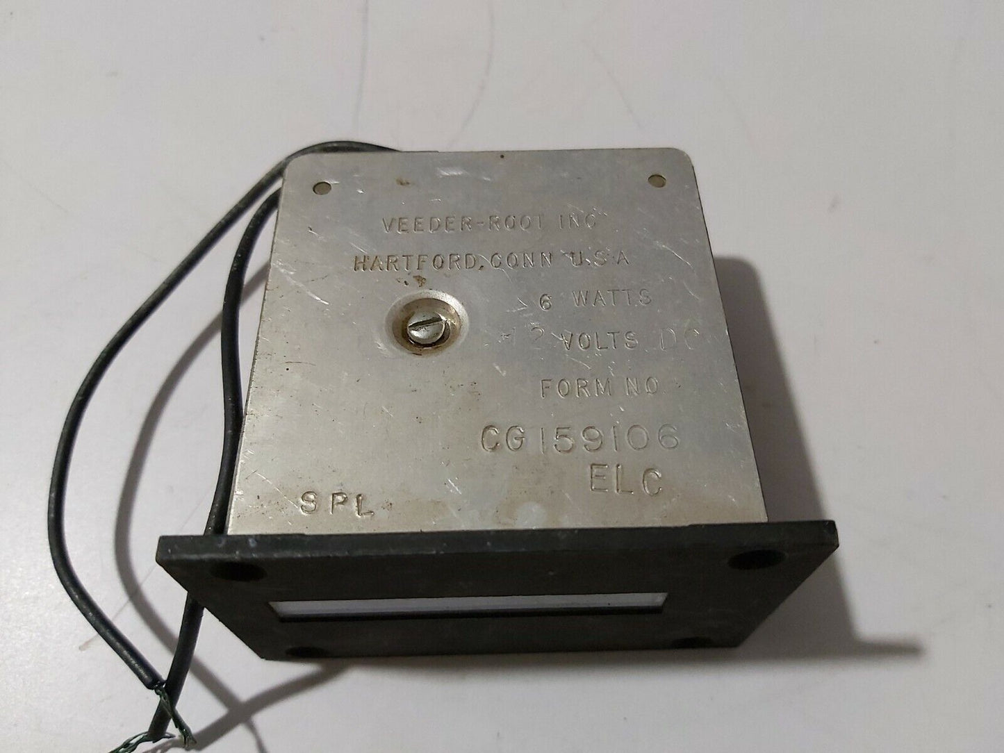 VEEDER ROOT CGI5910G HOUR METER NONRESETABLE 12VDC