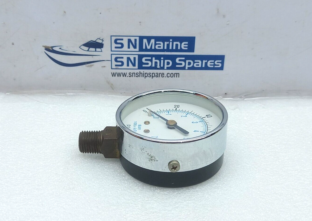 0-100 PSI/0-7 Bar Pressure Gauge Meter