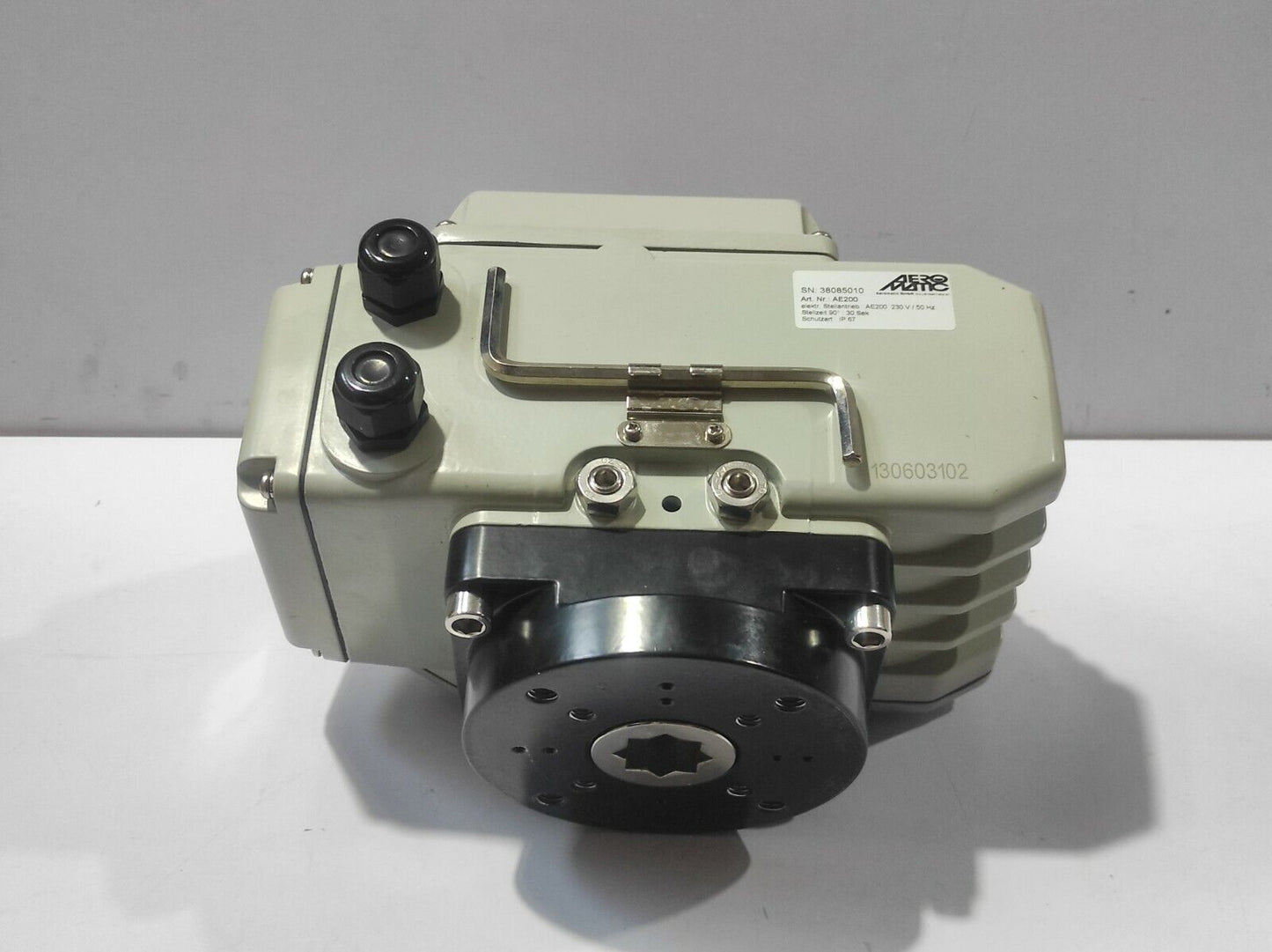 Aeromatic AE200 Electric Actuator 230V 50Hz Positioning Time 90° 30Sec