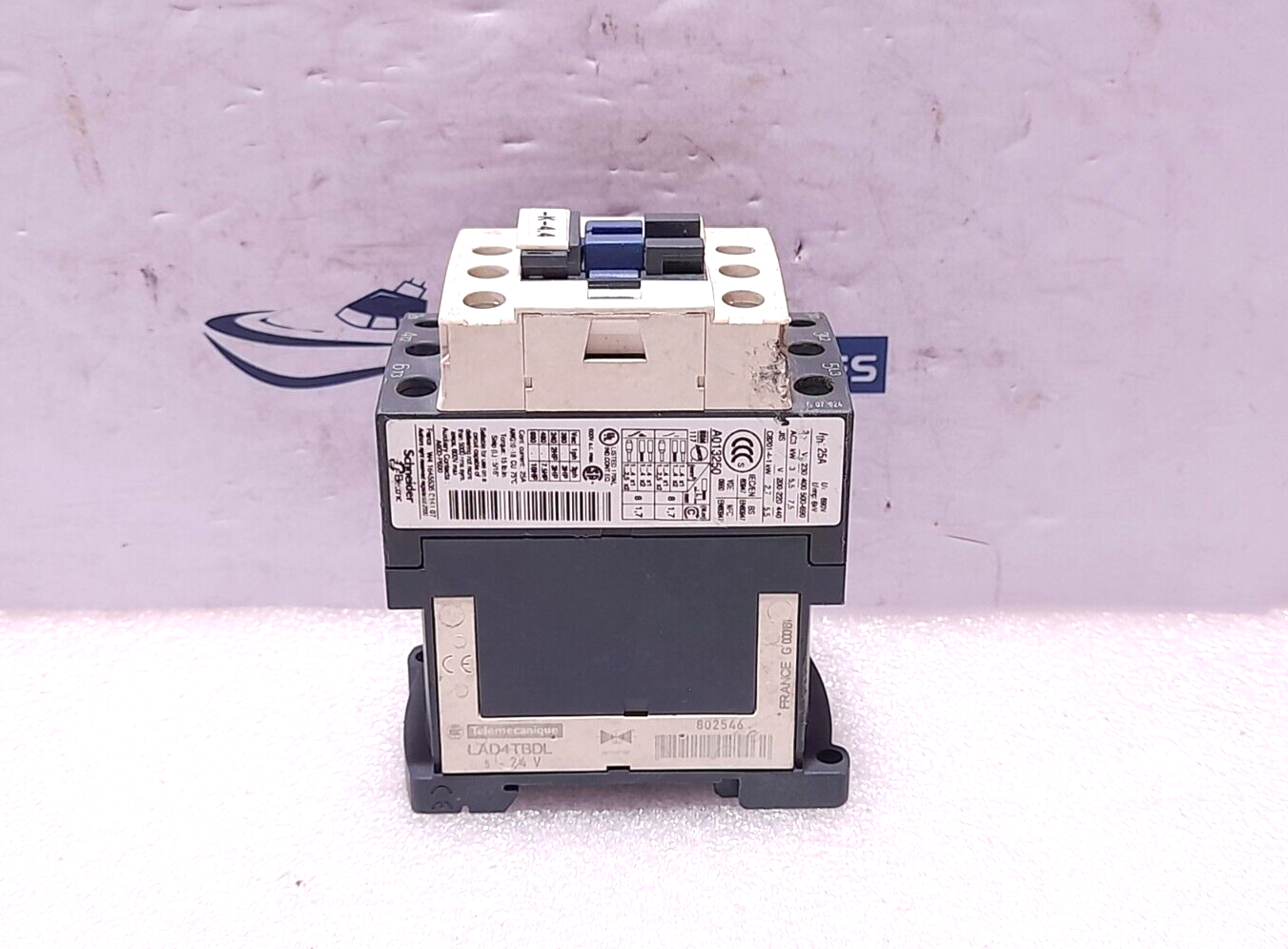 Telemecanique LC1D12BD Contactor 24VDC Ith:25A Ui: 690V 600V a.c