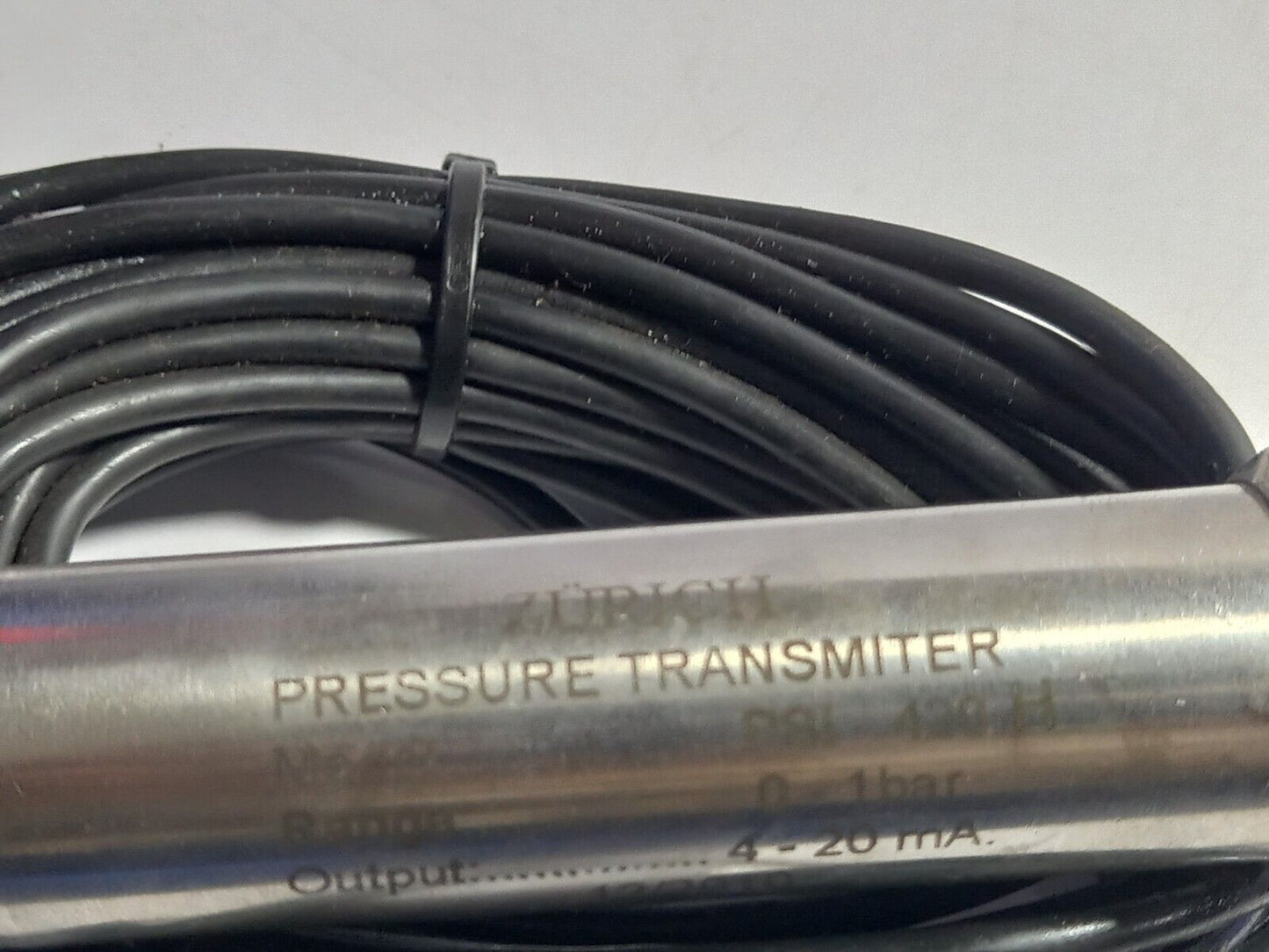 Zurich PSI-420 H Pressure Transmitter Range 0-1 Bar Output 4-20mA
