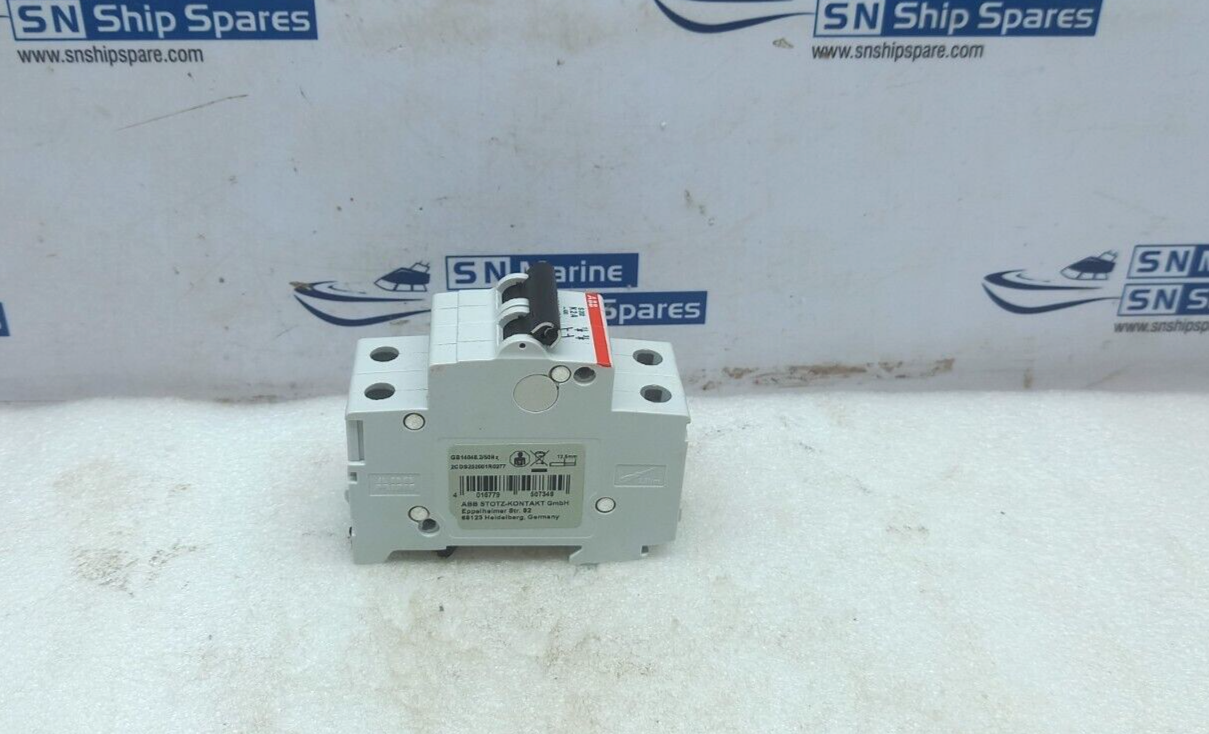ABB S 202-K2 Moulded Case Circuit Breaker Cat.A 2CDS 252 001 R0277