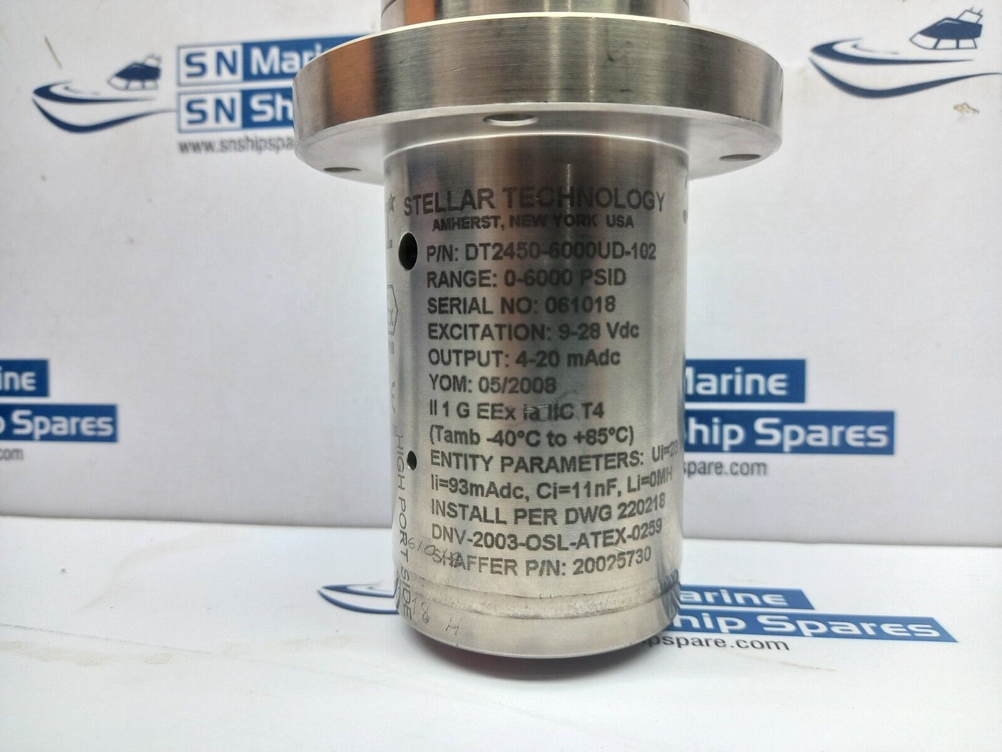 Stellar Technology DT2450-6000UD-102 Differential Pressure Transmitter