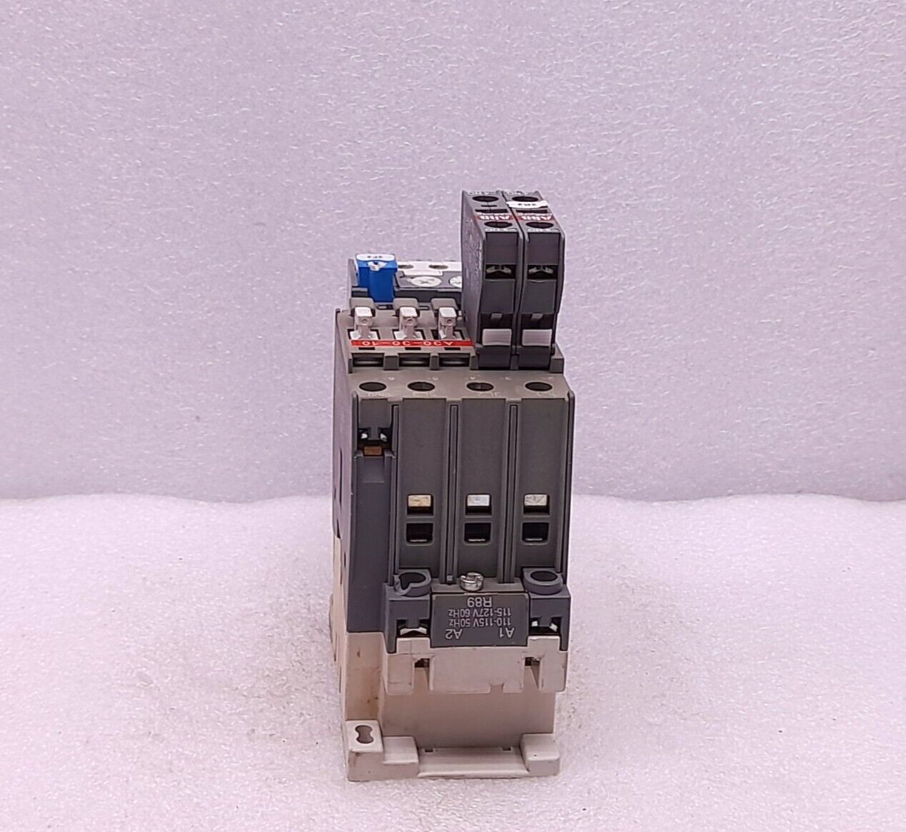 ABB A30-30-10 Contactor R89 110-115V50Hz 115-127V60Hz W/ Relay 18-25A & CA5-10