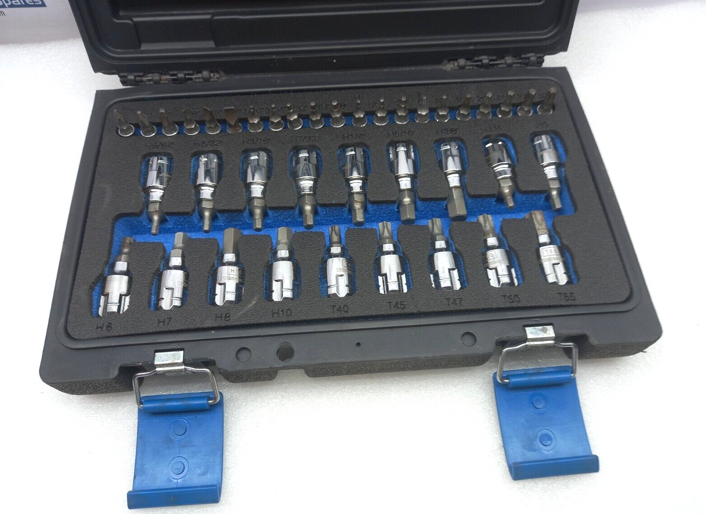 Westward 33HD82 39PCS Socket Bit 3/8” Dr Metric/ SAE