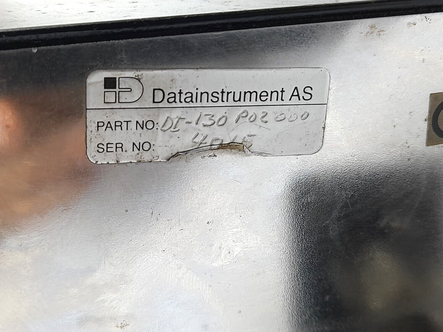 AADI - TONNES MIPEG 2000 Data Instrument DI-130 P02 000 Safe Load Indicator Cran
