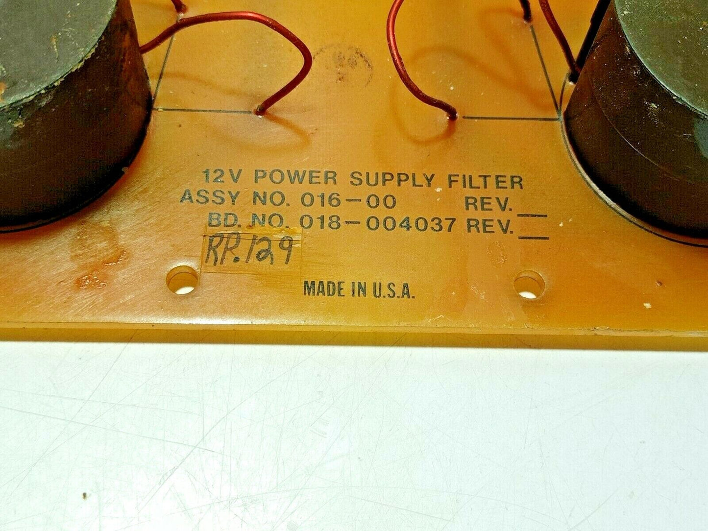 018-004037 12V Power Supply Filter 016-00
