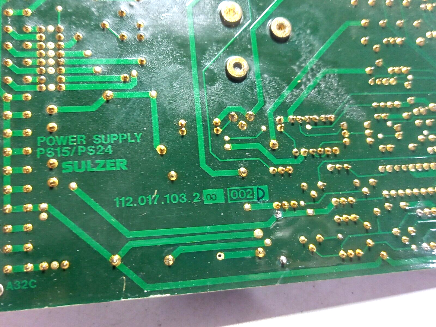 Sulzer PS15/PS24 PCB 112.017.103.2 00 002 D