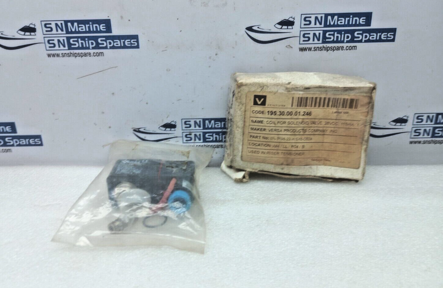 VERSA EN-3198-22-XISX6-D024 Coil For Solenoid Valve 28VDC