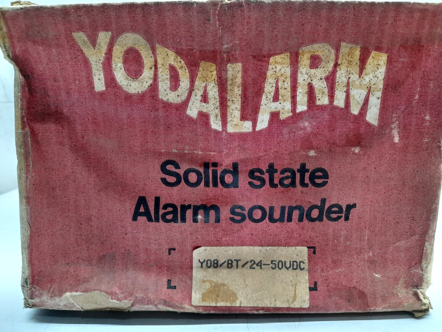 Yodalarm Y08/BT Solid State Alarm Sounder 24 OR 50VDC