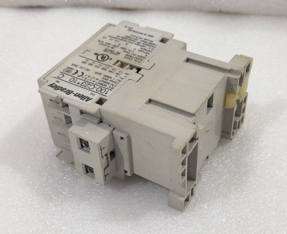 Allen Bradley 100-C23D10 Ser C Contactor 110V50Hz 120V60Hz C23