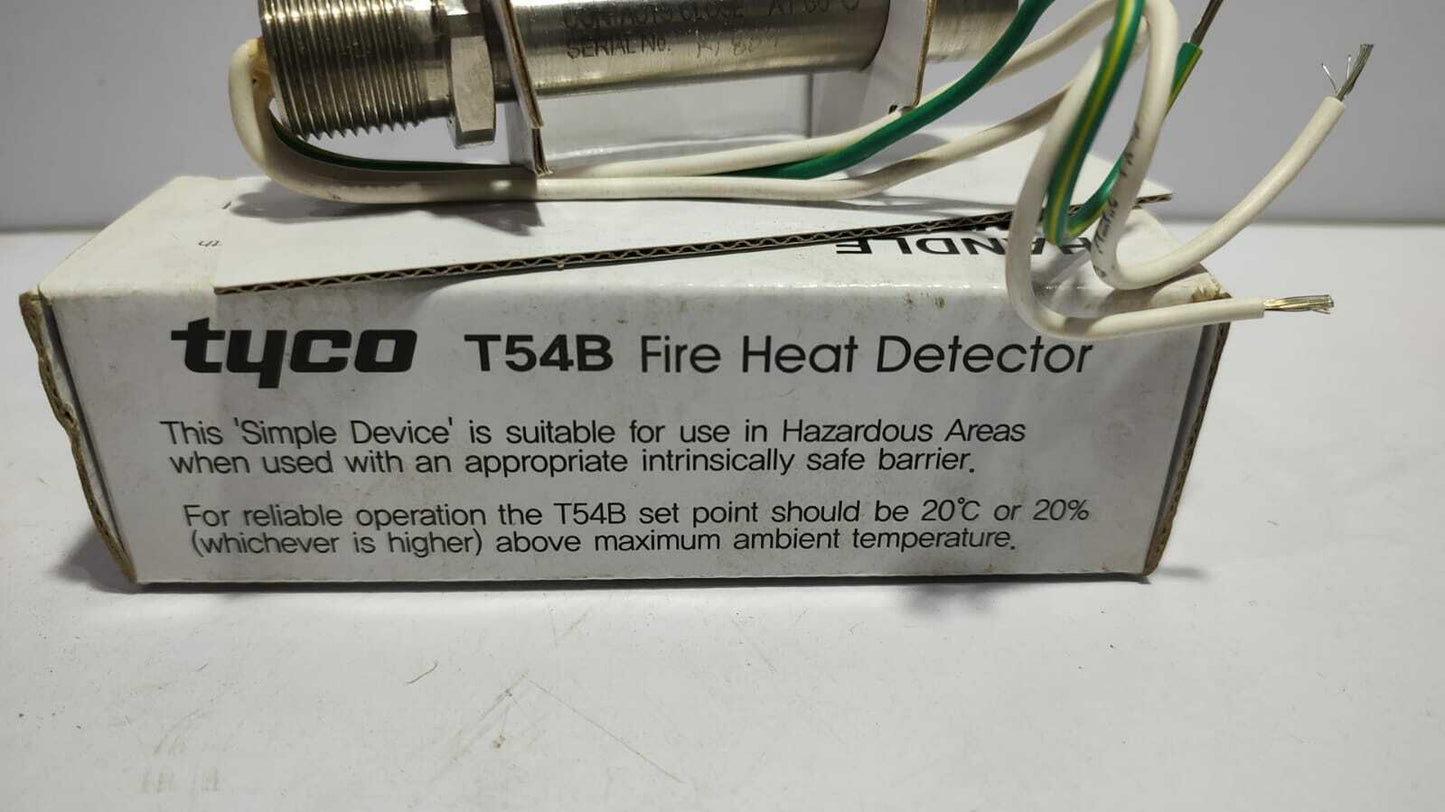 Tyco T54B Fire Heat Detector 50VAC 120VDC 200mA Max