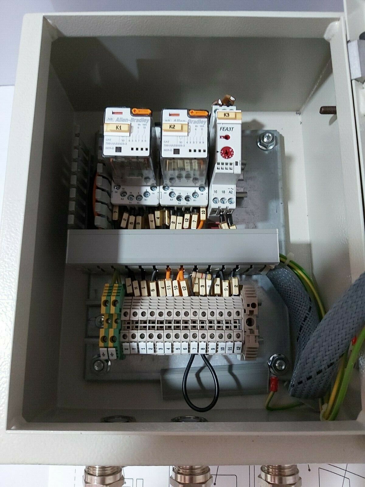 ALFA LAVAL 530483-84 SEPARATOR CONTROL CABINET PANEL PC PROJECT