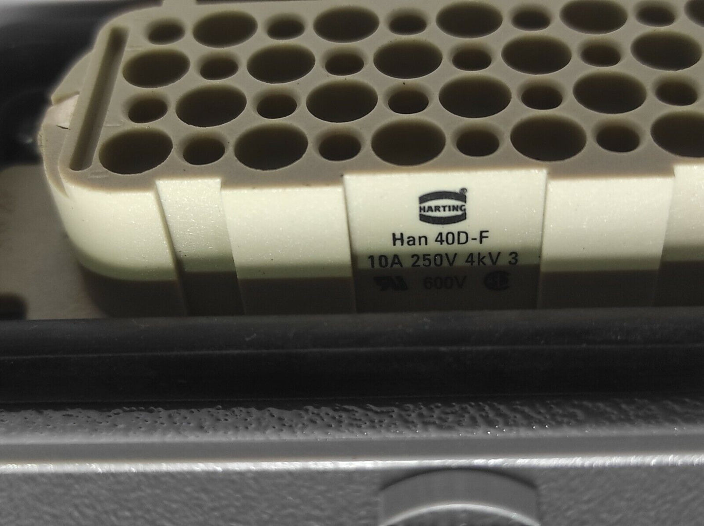 Aker BA0085735 Connector Cable EEXE.F/,BZ07,X Chair Harting HAN 40D-F 10A 250V