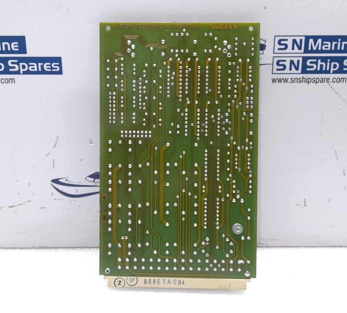 Sulzer 112.017.014.200 001 A PCB Order Following System OFS