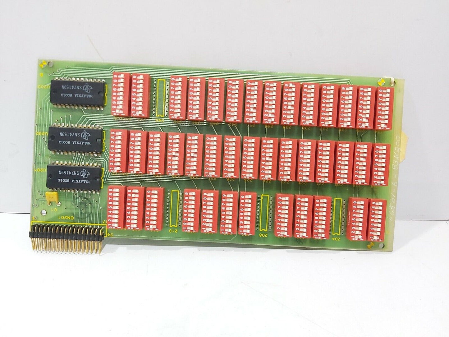 AIRPAX 227-0510 PCB DIP SWITCH CARD 179-000-0267 2270510