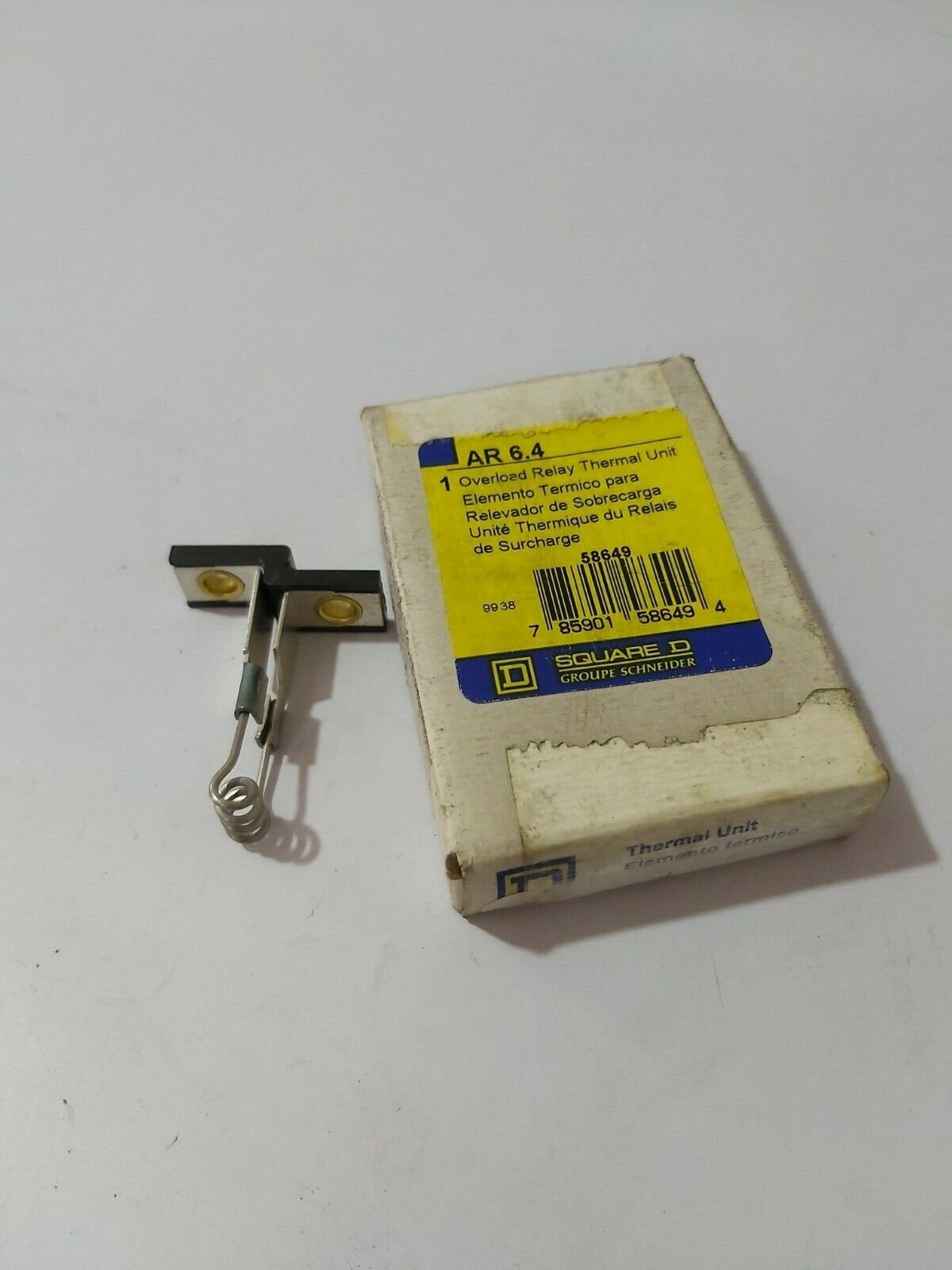 SQUARE D AR6.4 OVERLOAD THERMAL RELAY UNIT 10-PCS LOT SALE