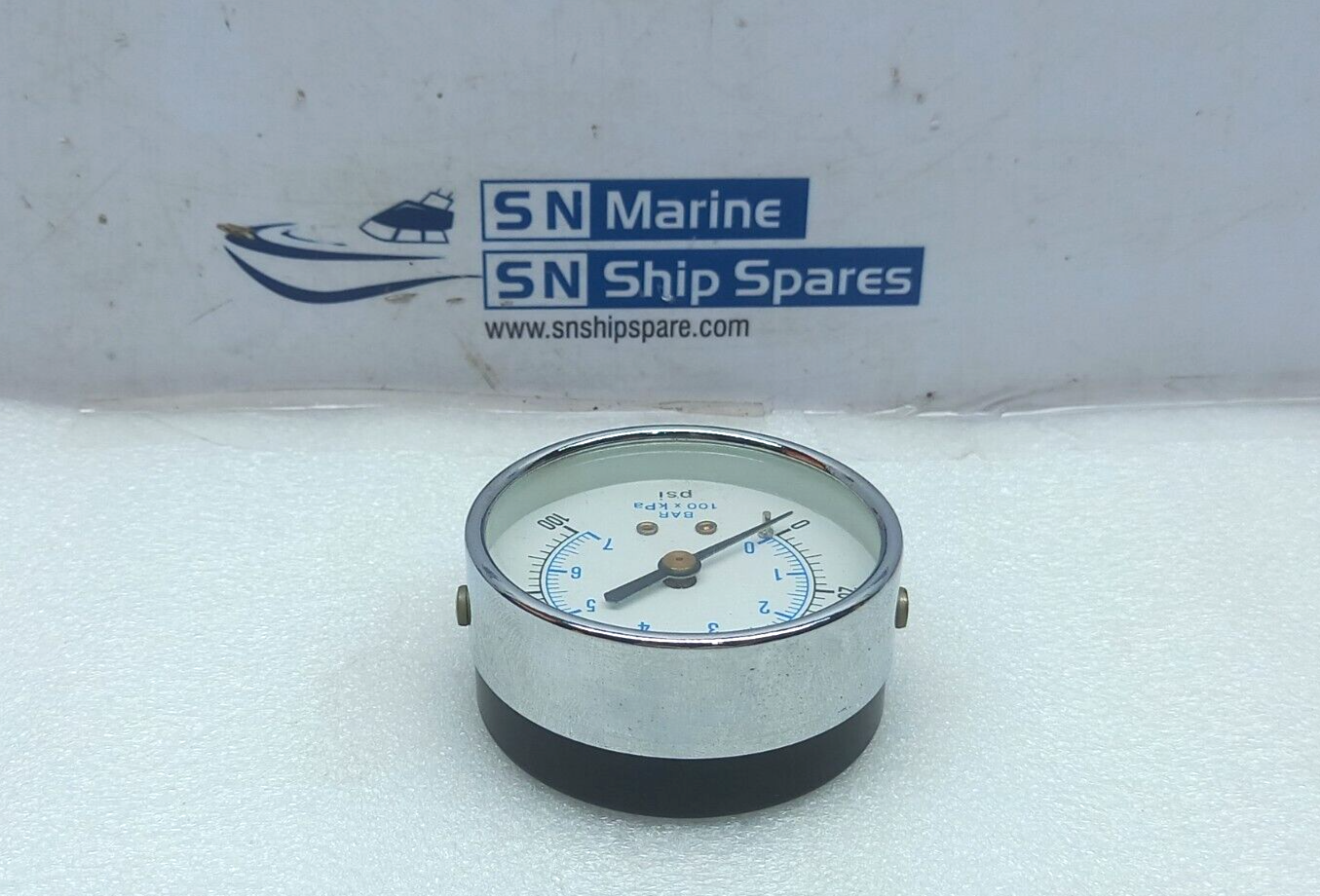 0-100 PSI/0-7 Bar Pressure Gauge Meter