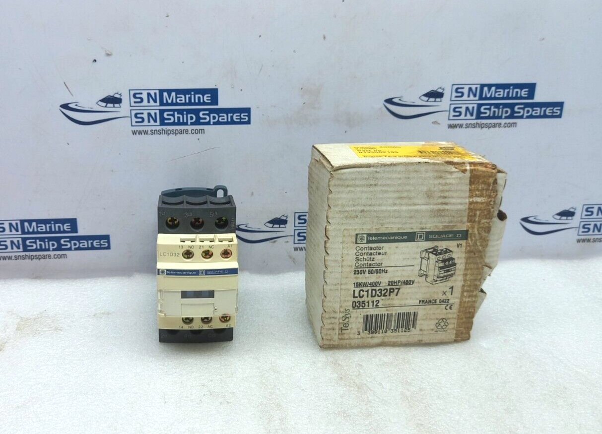 Telemecanique LC1D32 Contactor 230V 50/60Hz Square D