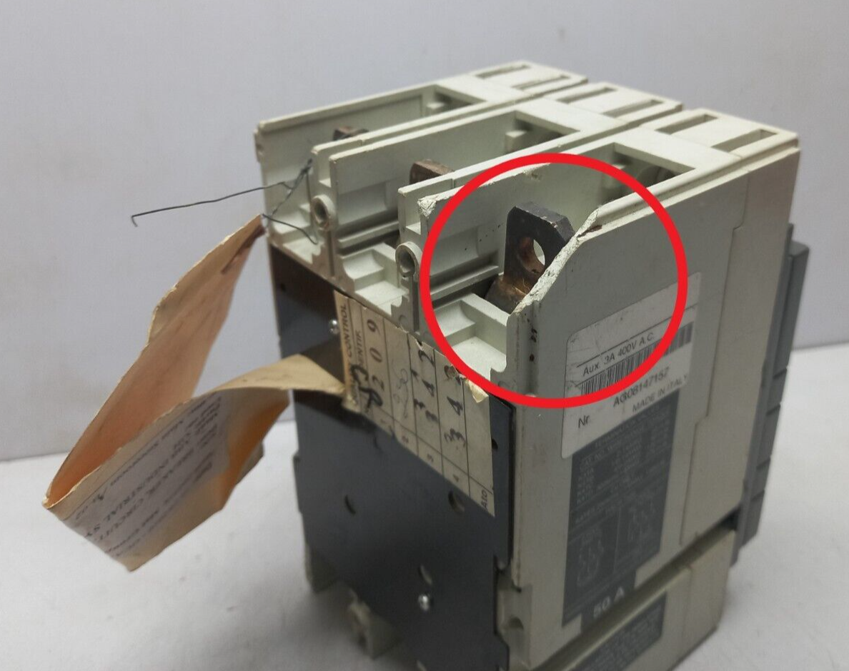 ABB SACE S3 S3H Circuit Breaker 50A 600VAC 600VDC 3 Pole