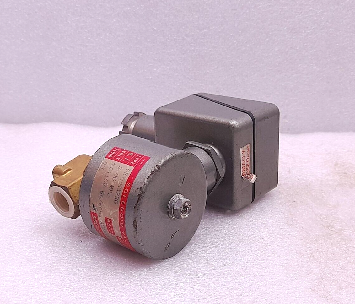 SaginoMiya GEV-H323G Solenoid Valve 110Vac 50/60Hz 121Vac 60Hz