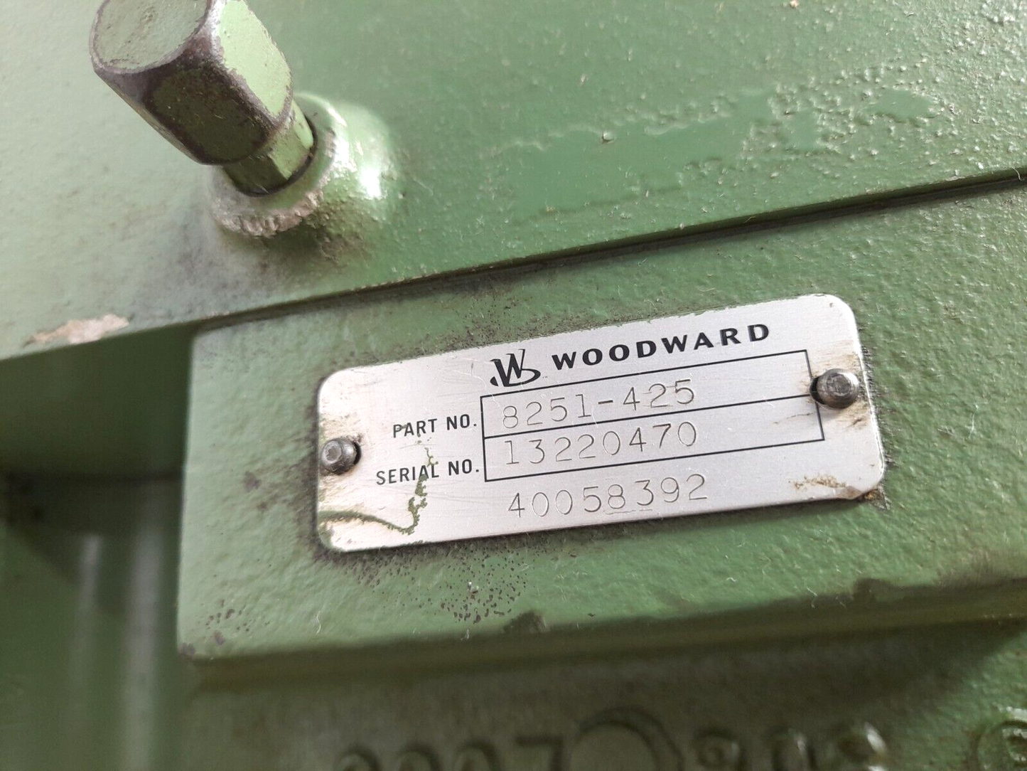 Woodward 8251-425 Governor 8251425