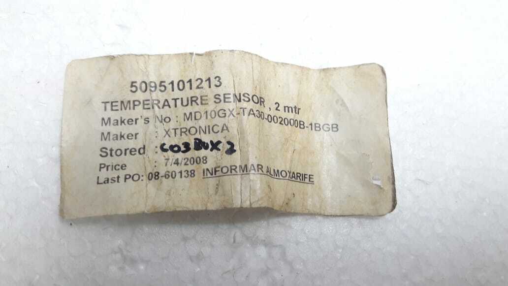 Xtronica MD10GX-TA30-002000B-1BGB Temperature Sensor MD10GXTA30002000B1BGB