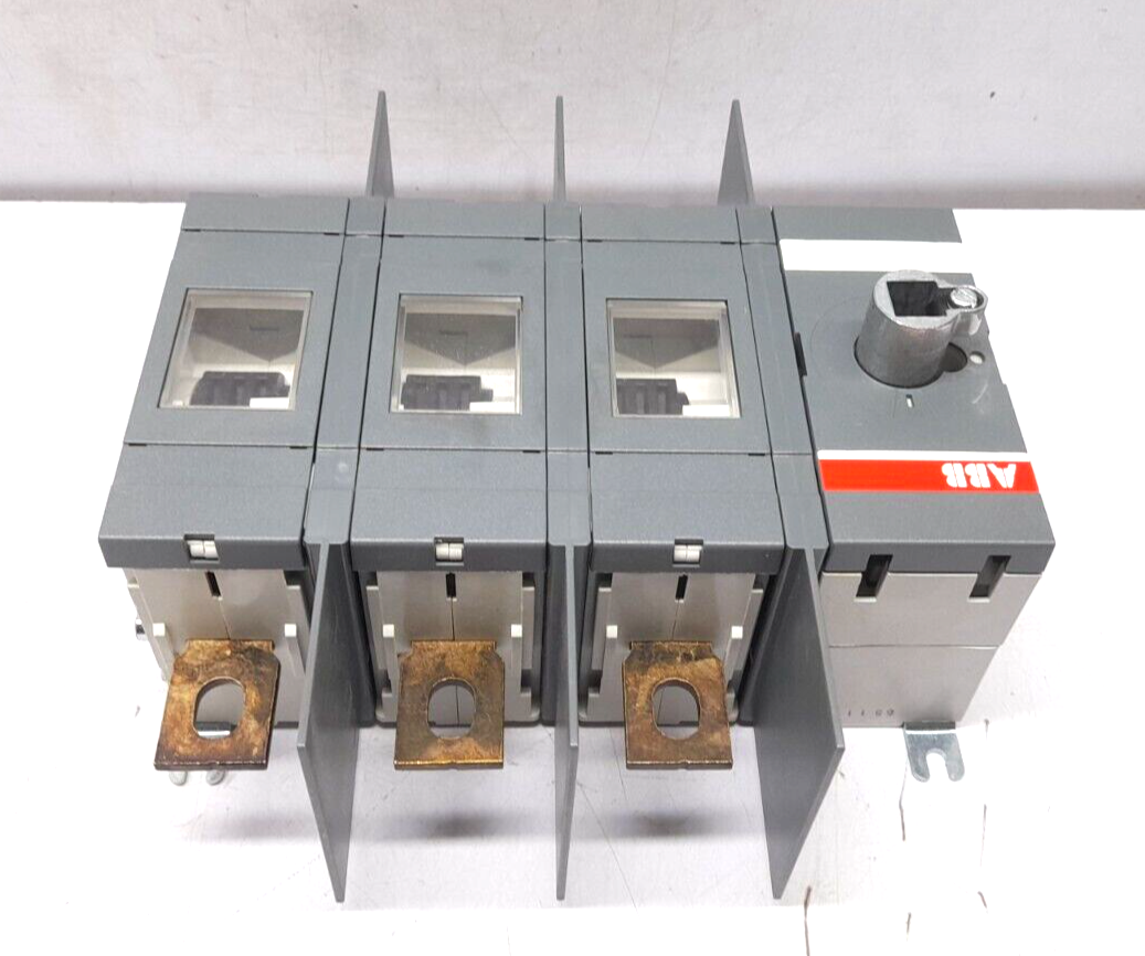 ABB 1SCA022747R6490 Switch Disconnector OT400U03 Ith = 400A Without Knob Handle