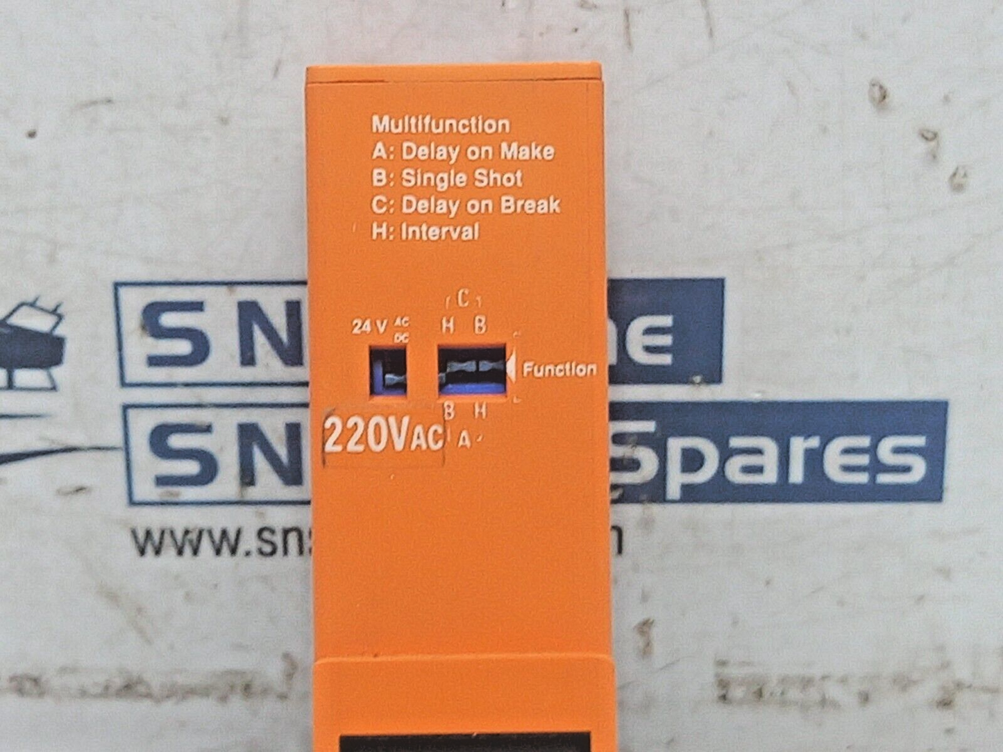 Syrelec ORL U Time Delay Relay 220VAC/24AC/DC