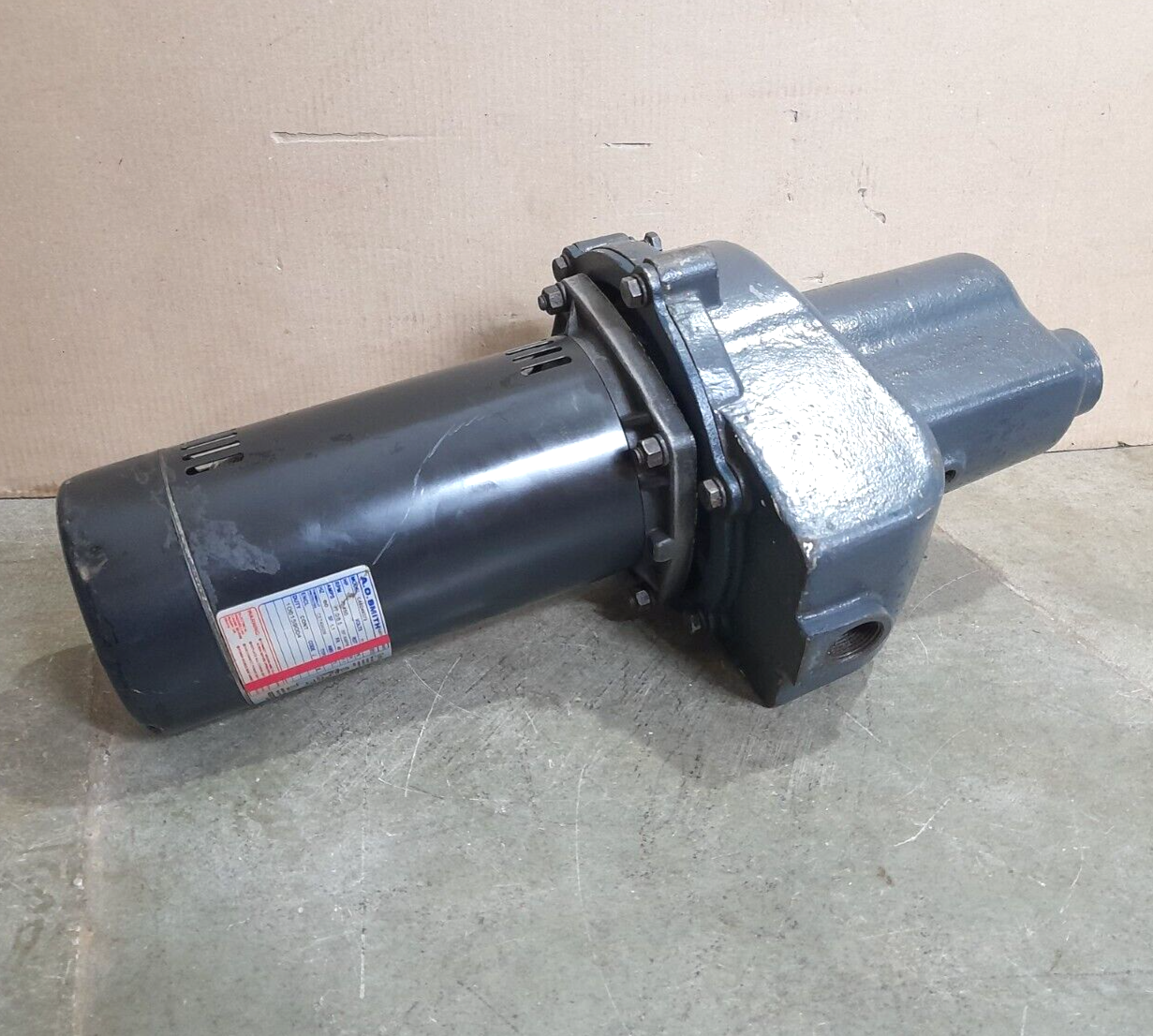 A O Smith C48D49D72 Franklin JVJ15CI Jet Pump 1.5HP 115/230V 3450RPM 17.0/8.5A 6