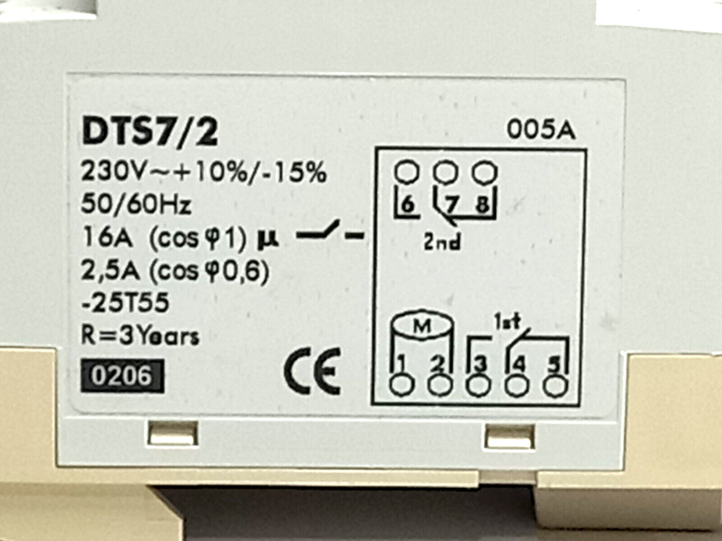 ABB DTS7/2 Weekly Digital Time Switch 2 Channels