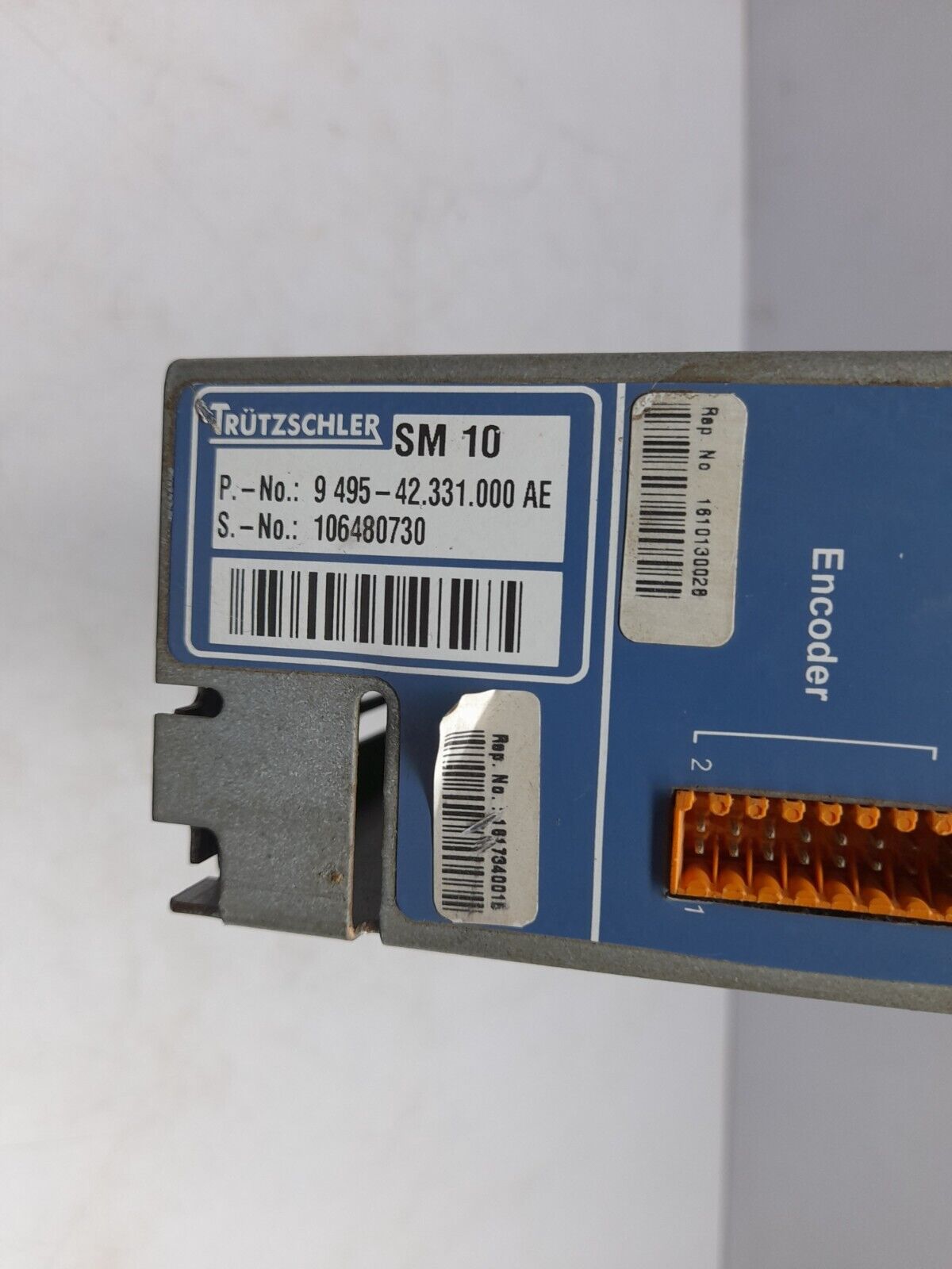 Trutzschler SM 10 AC Servo Drive Amplifier 9 495-42.331.000 AE