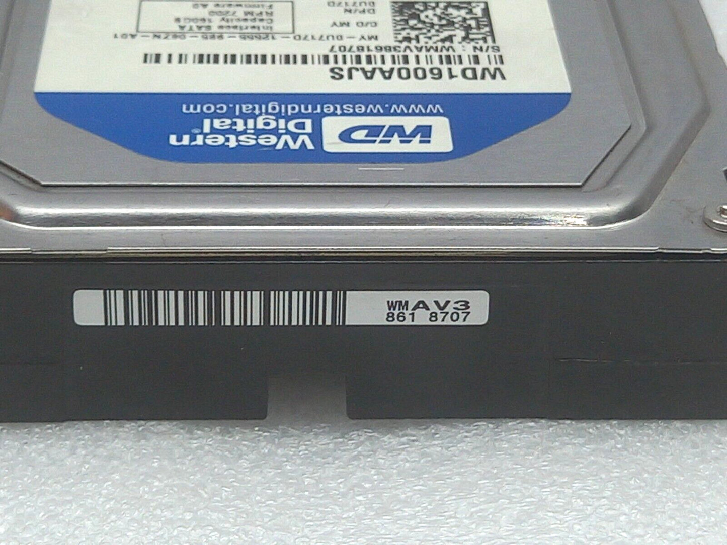 Western Digital WD1600AAJS Sata Hard Drive