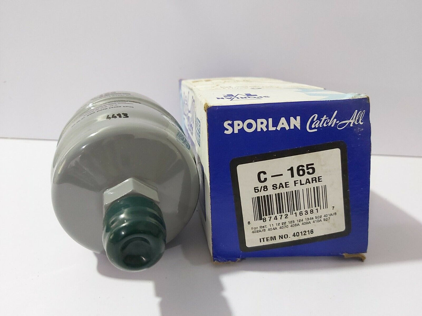 SPORLAN C-165 5/8 SAE FLARE FILTER DRIER C165