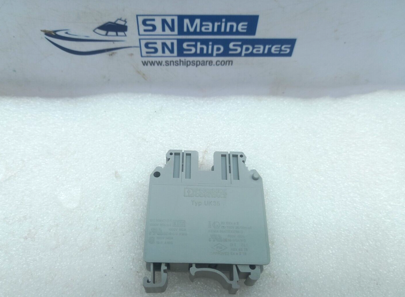 Phoenix Contact UK35 Feed Though Terminal Block 1000V 150A NOV 7801692 -3PCs/Lot