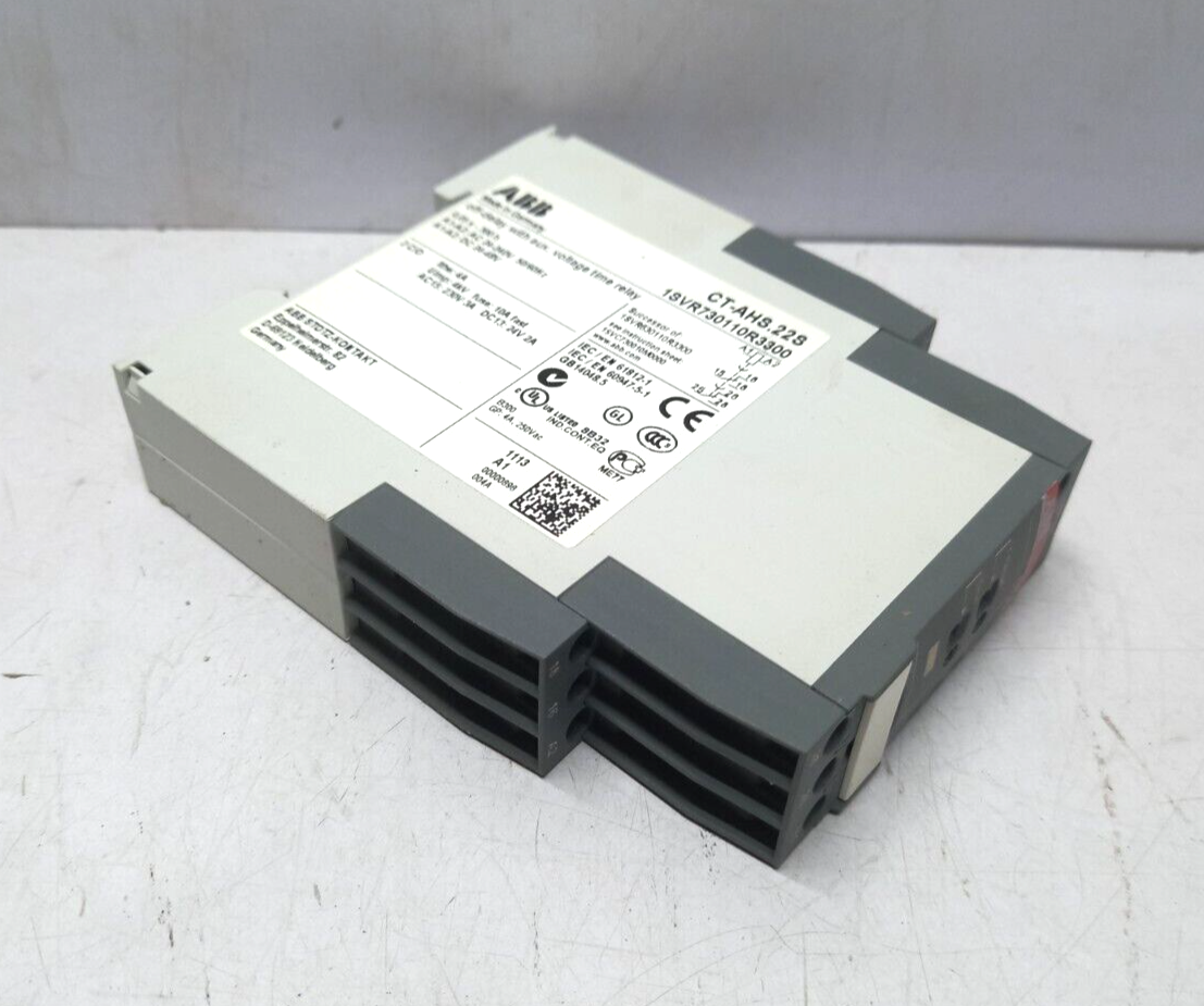 ABB CT-AHS.22S Off Delay With Auxiliary Voltage Time Relay 1SVR730110R3300 CTAHS